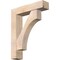 Ekena Millwork Westlake Block Smooth Bracket w/ Offset Brace, Douglas Fir, 7 1/2"W x 32"D x 40"H BKT0806X32X40WTL05SDF - alternate 1